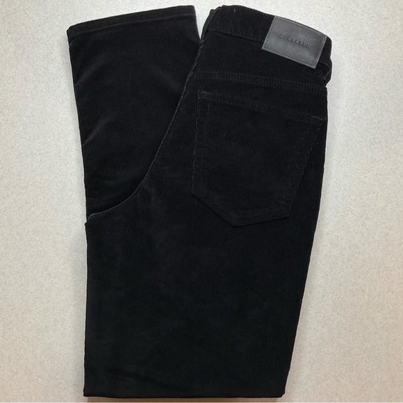 Everlane Baby Cord Cheeky Crop 25 Black Corduroy Straight‎ - Picture 2 of 7